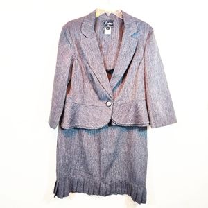 Womens 2 piece skirt suit